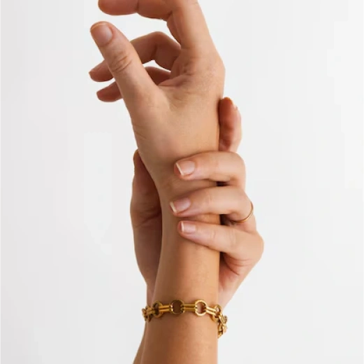 Infinity Cuff Bracelet – Sterling Silver, Adjustable, Minimalist Design